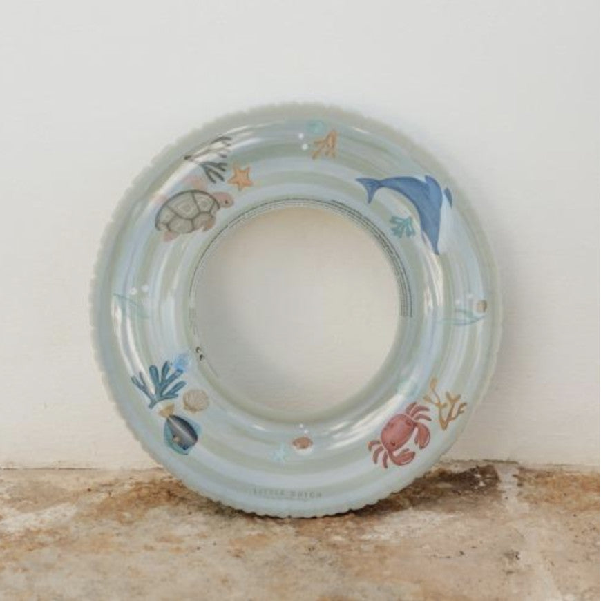 Little Dutch - Ciambella gonfiabile 50cm verde