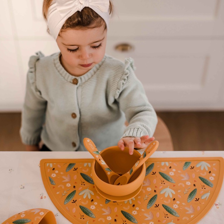 Sassi Junior Ciotola in silicone leone