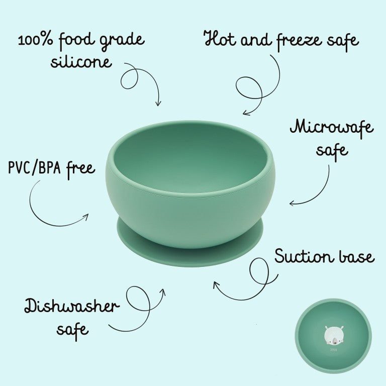 Sassi Junior Ciotola in silicone orso