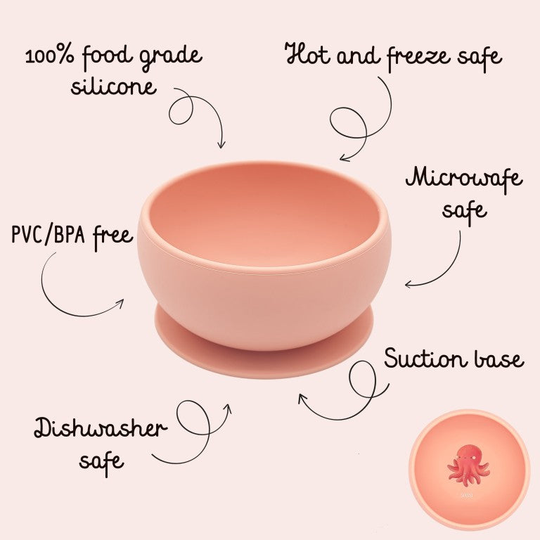 Sassi Junior Ciotola in silicone polpo