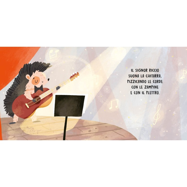 Sassi Junior - Dolci storie sonore, Gli strumenti musicali