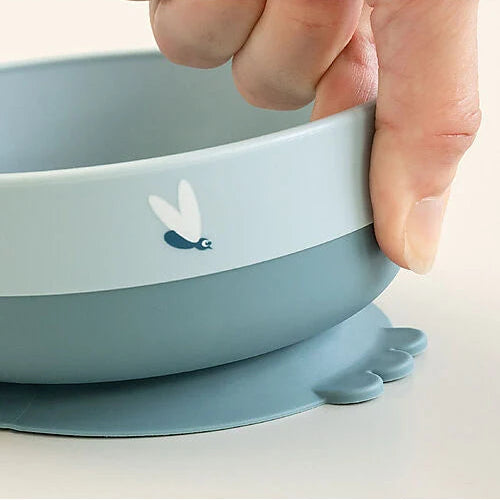 Done by Deer - Set pappa, ciotola tazza e cucchiaio - Elphee blu