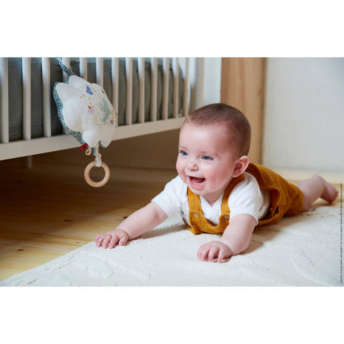 Kaloo - Carillon in tessuto topolino verde