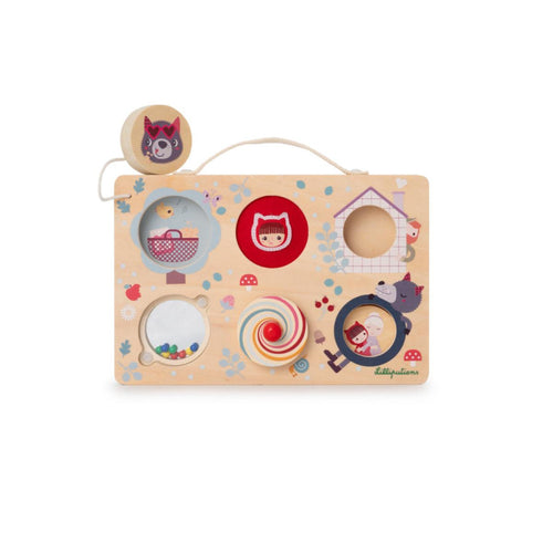 Lilliputiens - Fiabe, valigia scoperta in legno