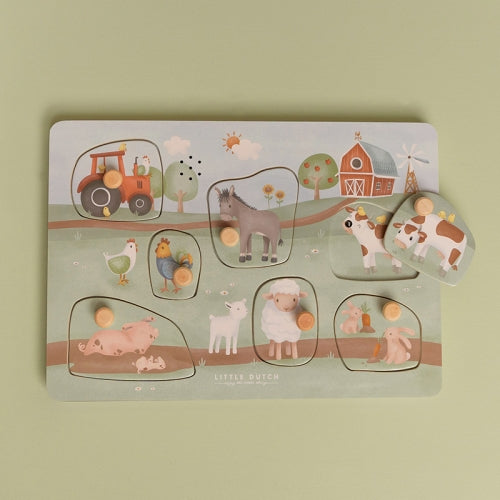Little Dutch - Puzzle sonoro Little Farm