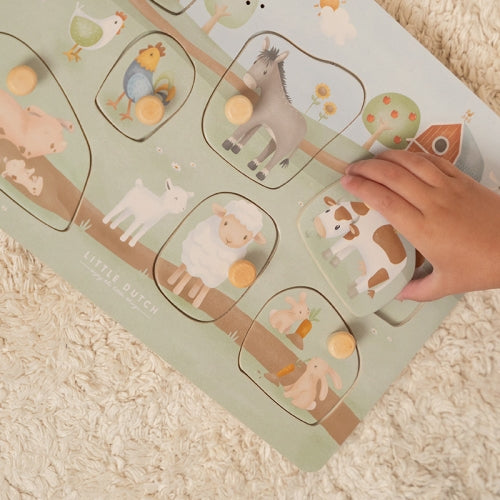 Little Dutch - Puzzle sonoro Little Farm