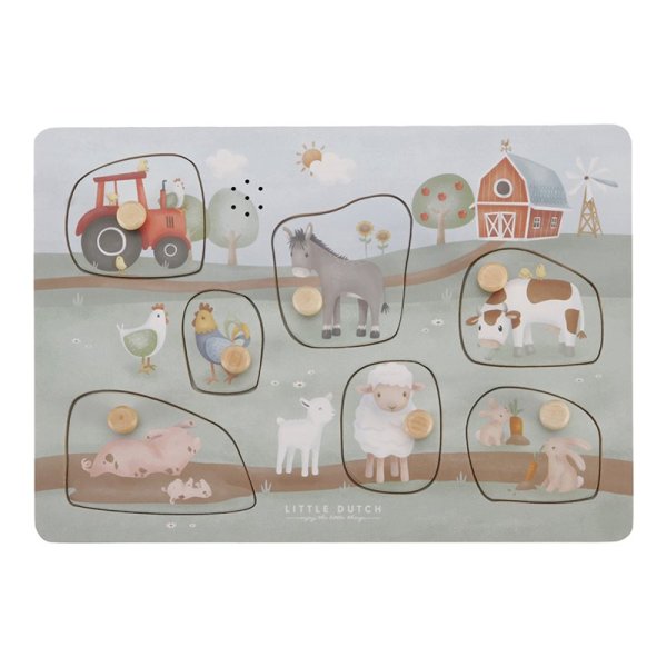 Little Dutch - Puzzle sonoro Little Farm