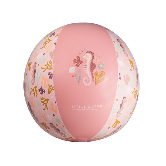 Little Dutch - Pallone gonfiabile 35cm ocean rosa
