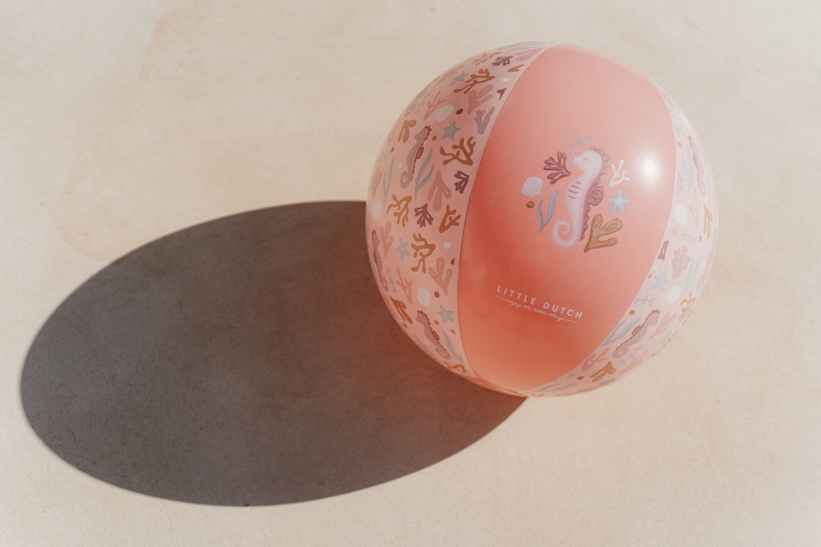 Little Dutch - Pallone gonfiabile 35cm ocean rosa