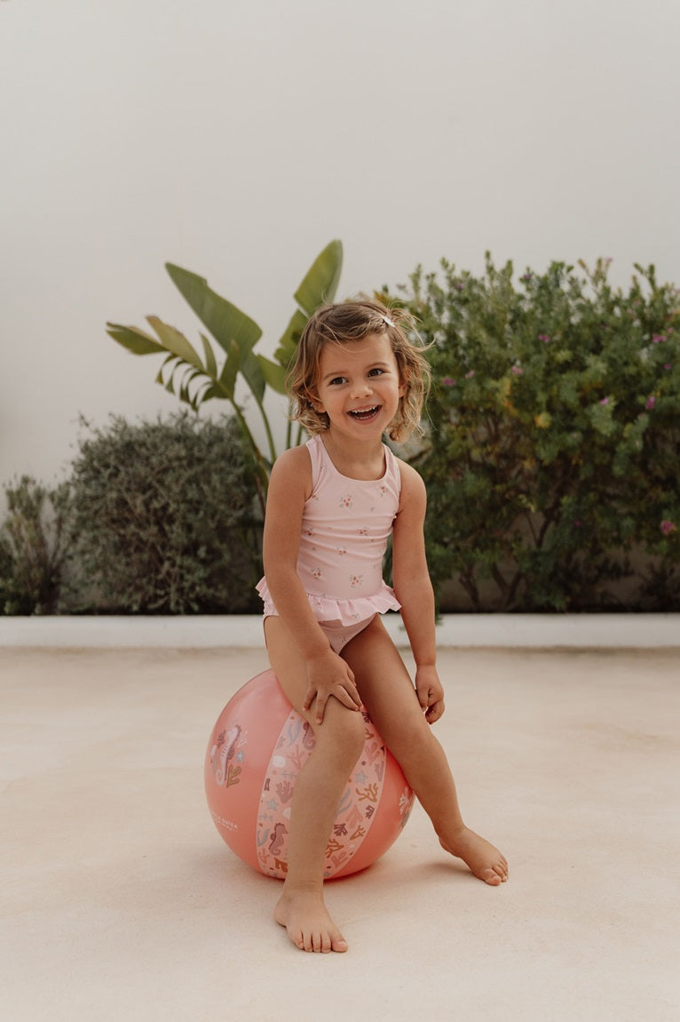 Little Dutch - Pallone gonfiabile 35cm ocean rosa