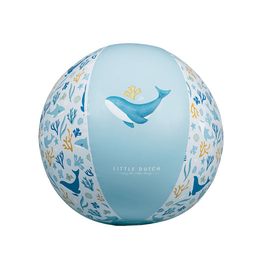 Little Dutch - Pallone gonfiabile 35cm ocean blu