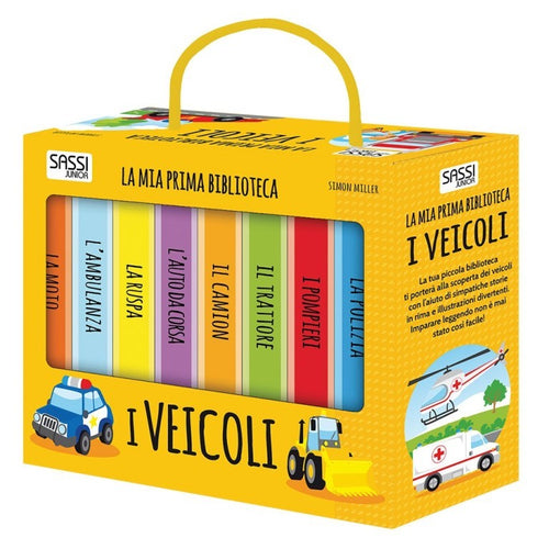 Sassi Junior - La mia prima biblioteca, I veicoli