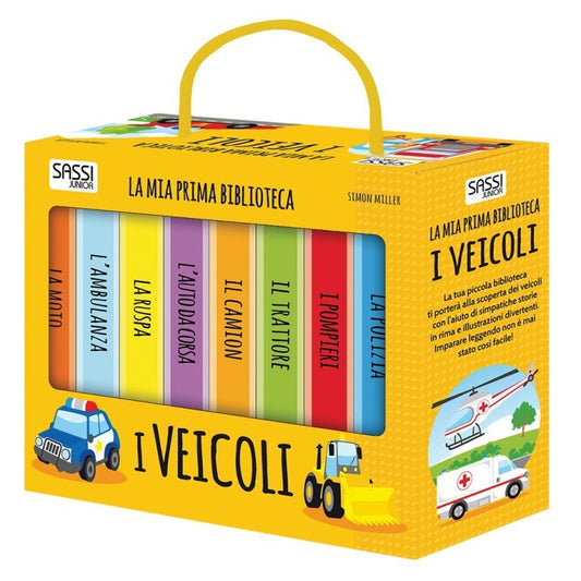 Sassi Junior - La mia prima biblioteca, I veicoli