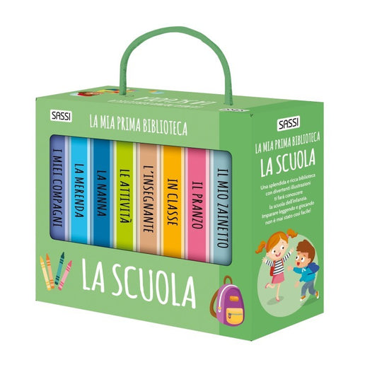 Sassi Junior - La mia prima biblioteca, La scuola