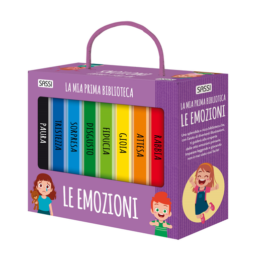 Sassi Junior - La mia prima biblioteca, Le emozioni