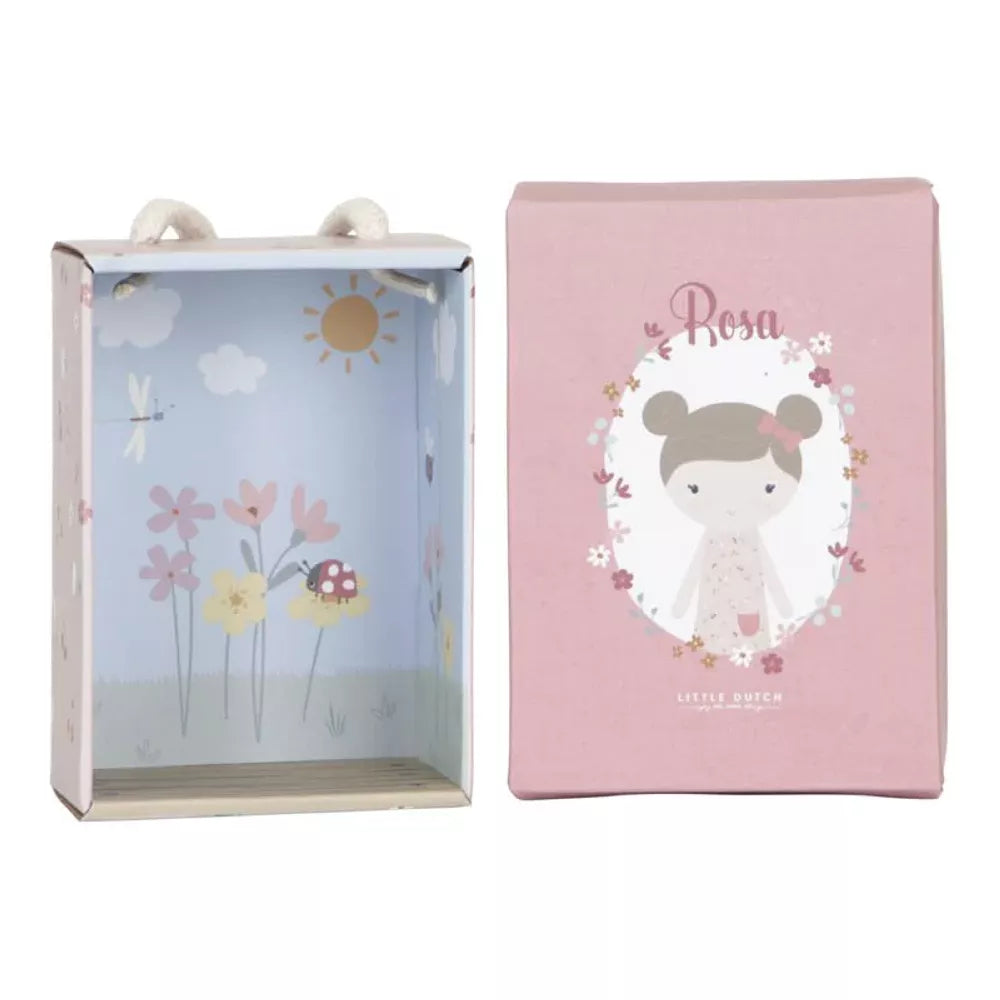 Little Dutch - Bambola morbida Rosa 10cm