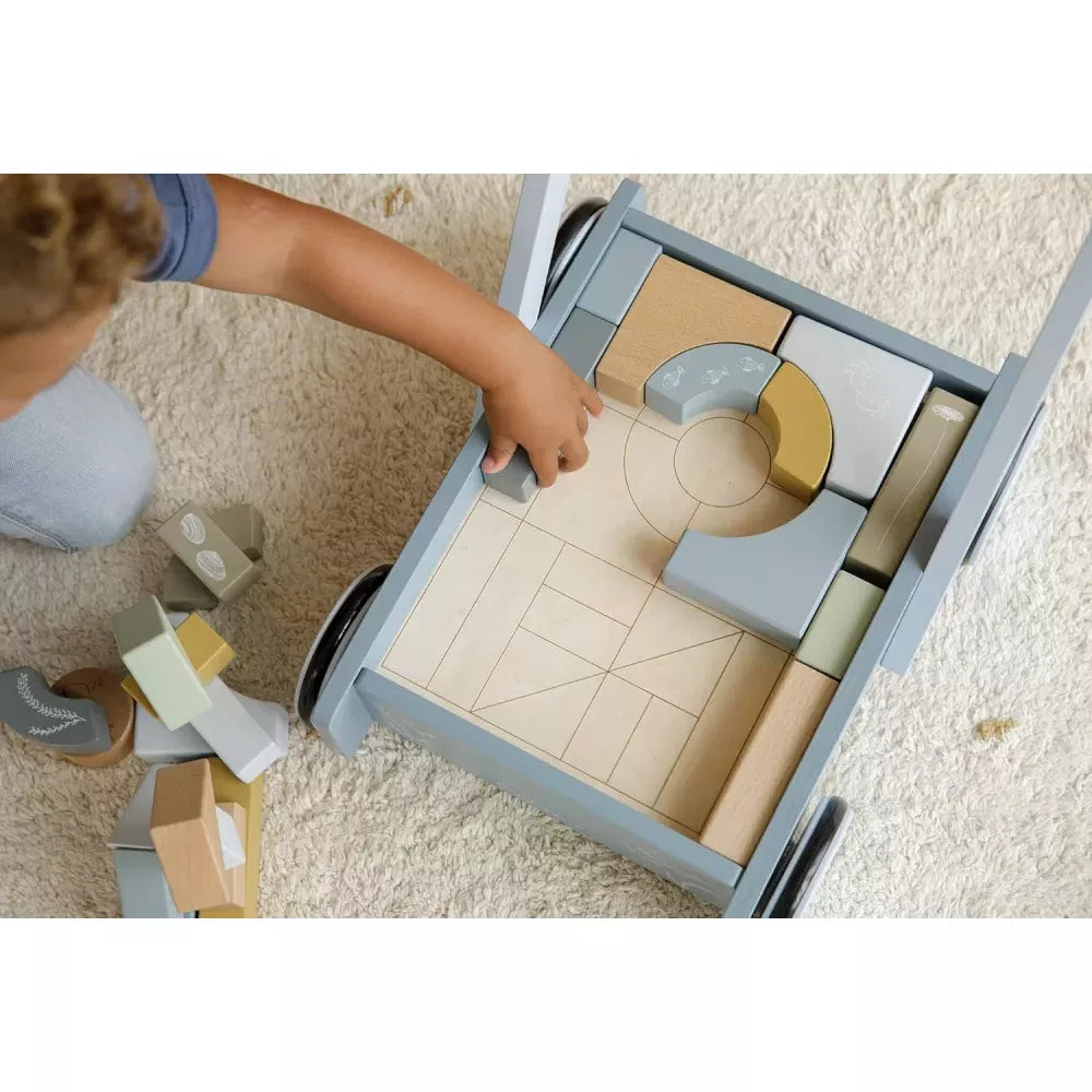 Little Dutch - Carrettino primi passi con costruzioni ocean