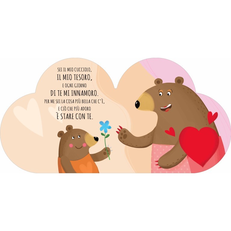Sassi Junior - Libri sagomati. Con amore, mamma