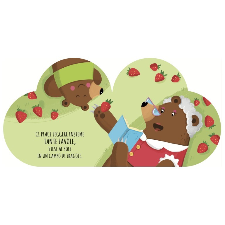 Sassi Junior - Libri sagomati, Con amore nonna