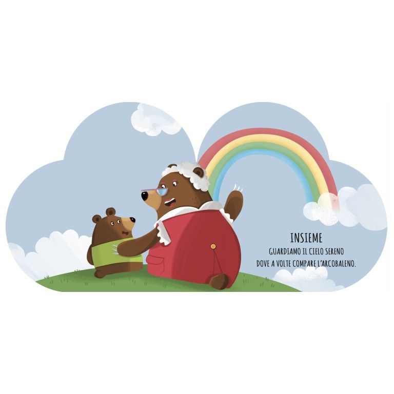 Sassi Junior - Libri sagomati, Con amore nonna