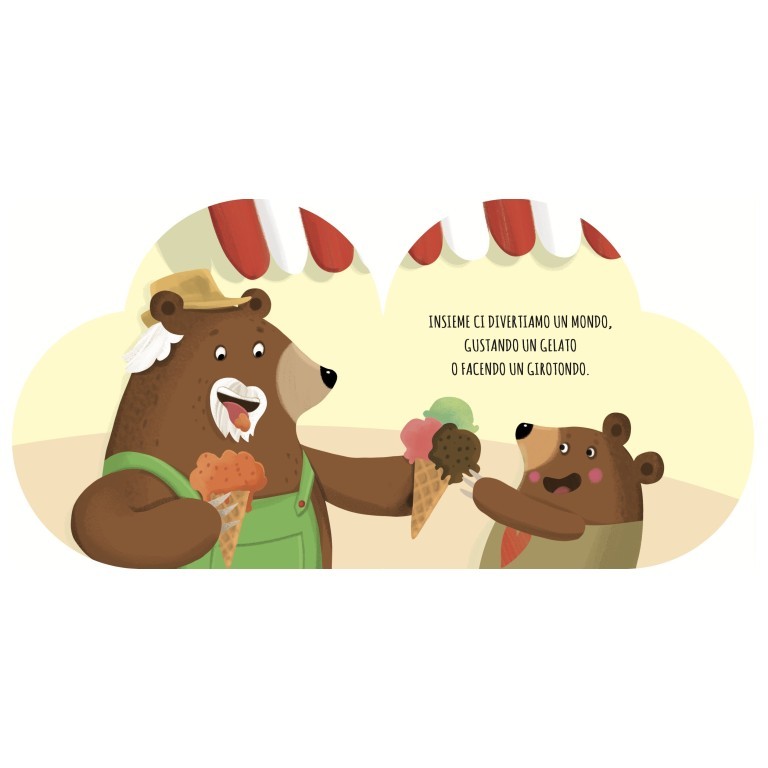 Sassi Junior - Libri sagomati, Con amore nonno