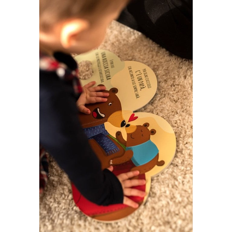 Sassi Junior - Libri sagomati, Con amore papà