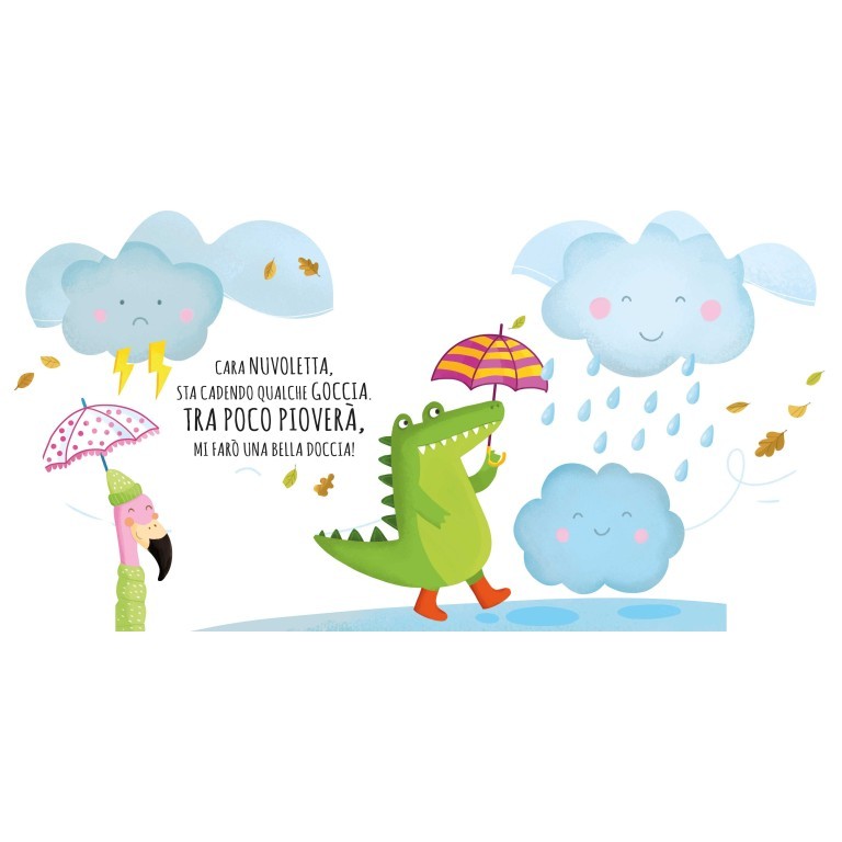 Sassi Junior - Libri sagomati, Le nuvole