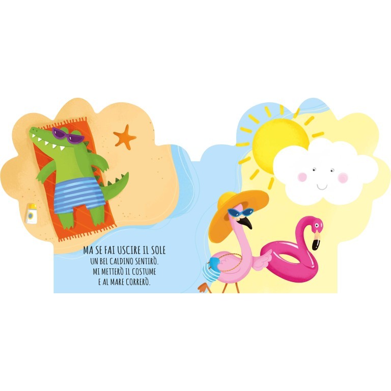 Sassi Junior - Libri sagomati, Le nuvole