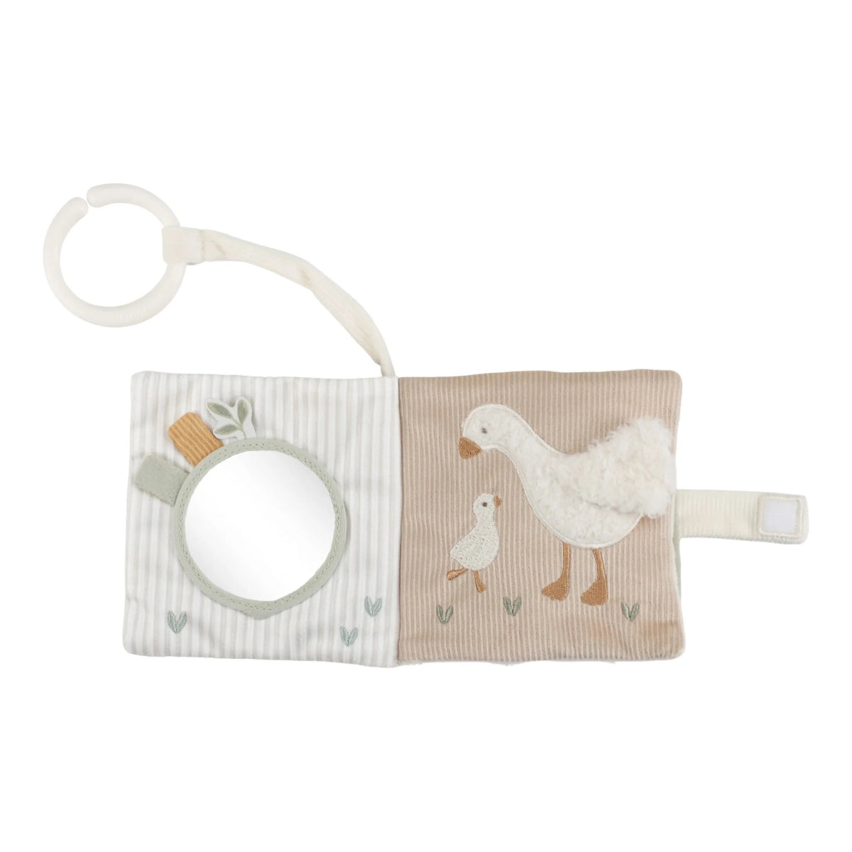Little Dutch - Libro morbido con gancio da passeggino Little Goose