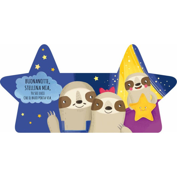Sassi Junior - Libri sagomati, Buonanotte stellina mia