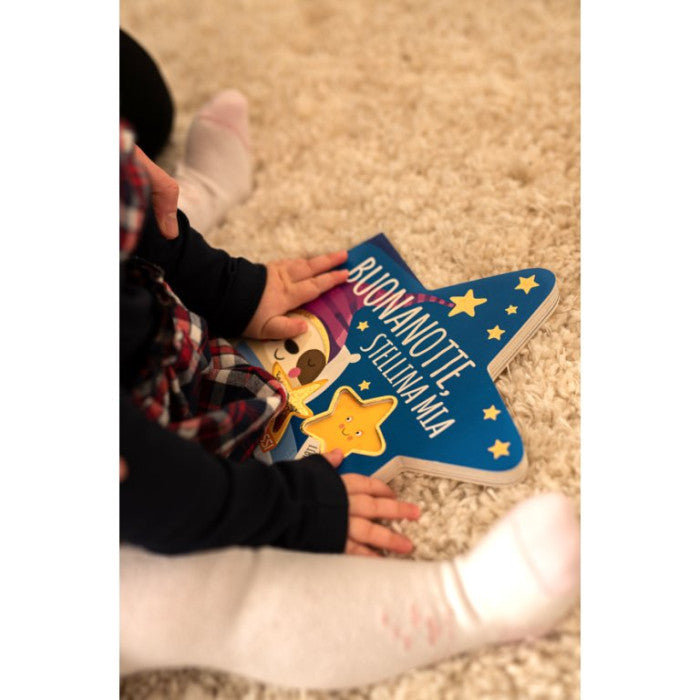 Sassi Junior - Libri sagomati, Buonanotte stellina mia