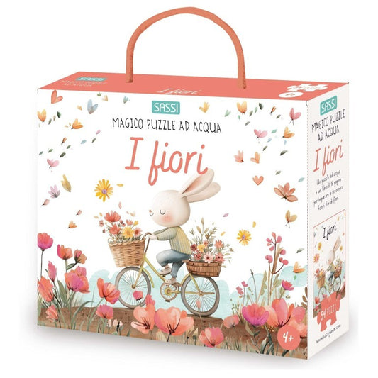 Sassi Junior - Magico puzzle ad acqua, I fiori