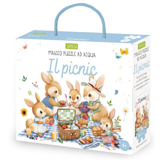 Sassi Junior - Magico puzzle ad acqua, Il picnic