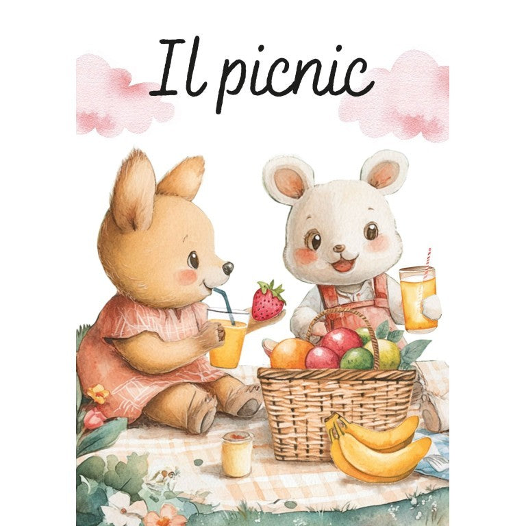 Sassi Junior - Magico puzzle ad acqua, Il picnic