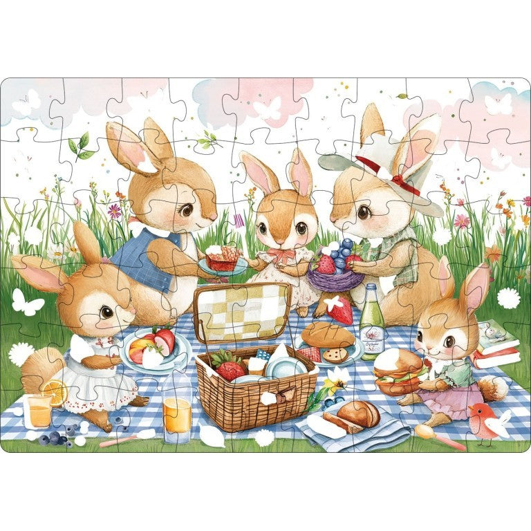 Sassi Junior - Magico puzzle ad acqua, Il picnic