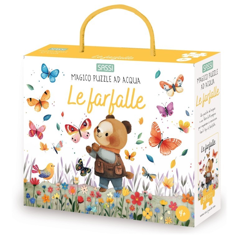 Sassi Junior - Magico puzzle ad acqua, Le farfalle