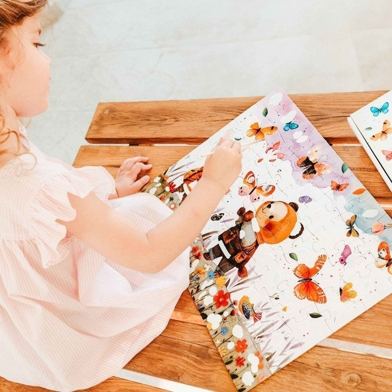 Sassi Junior - Magico puzzle ad acqua, Le farfalle