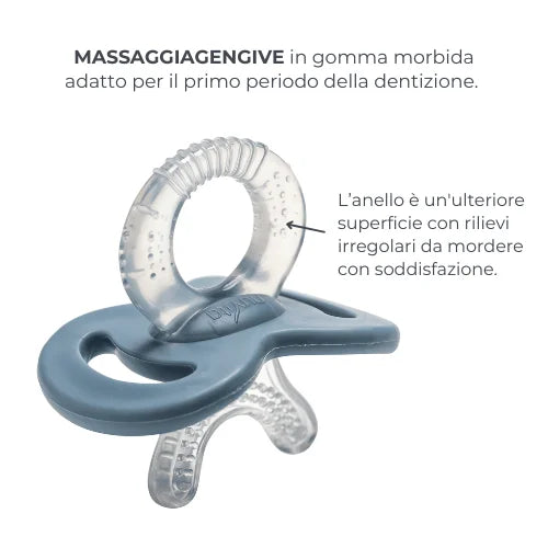 Nuvita - Massaggiagengive 2m+ Powder blu
