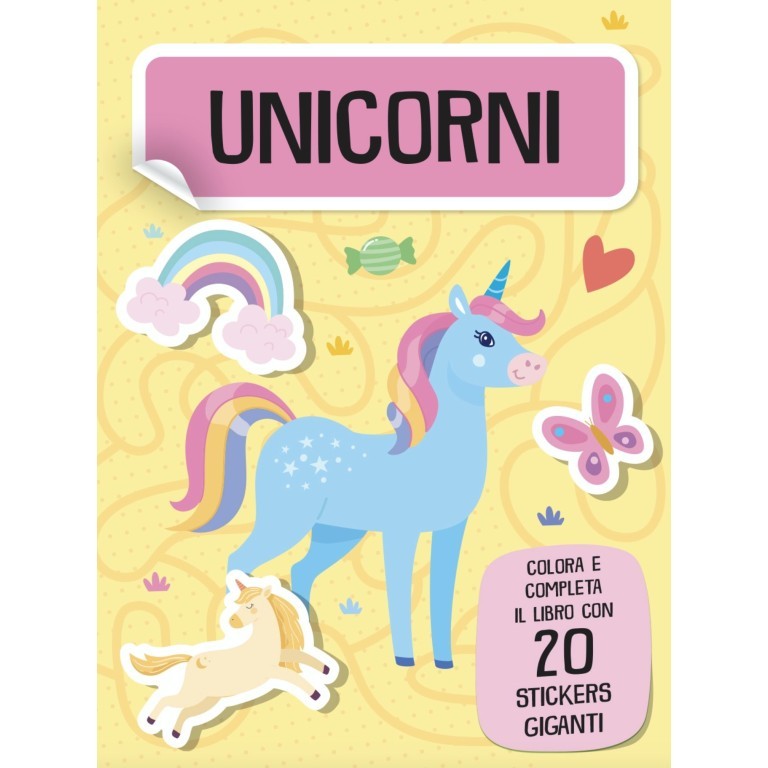 Sassi Junior - Mega box arts & crafts, Gli unicorni