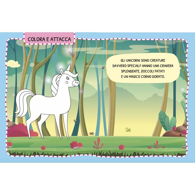 Sassi Junior - Mega box arts & crafts, Gli unicorni