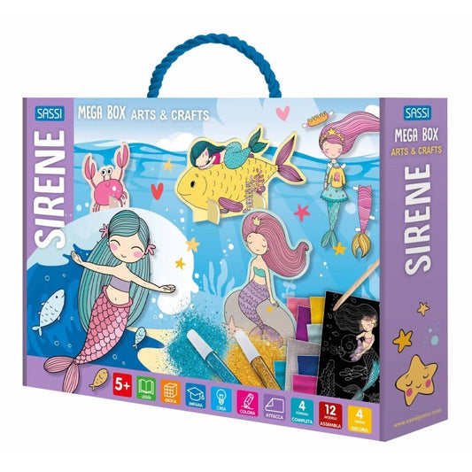 Sassi Junior - Mega box arts & crafts, Le sirene