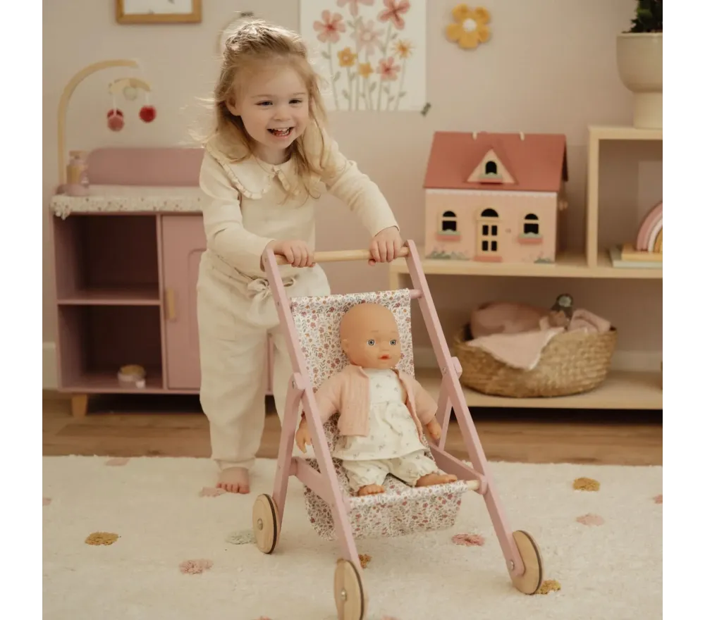 Little Dutch - Passeggino per bambole in legno