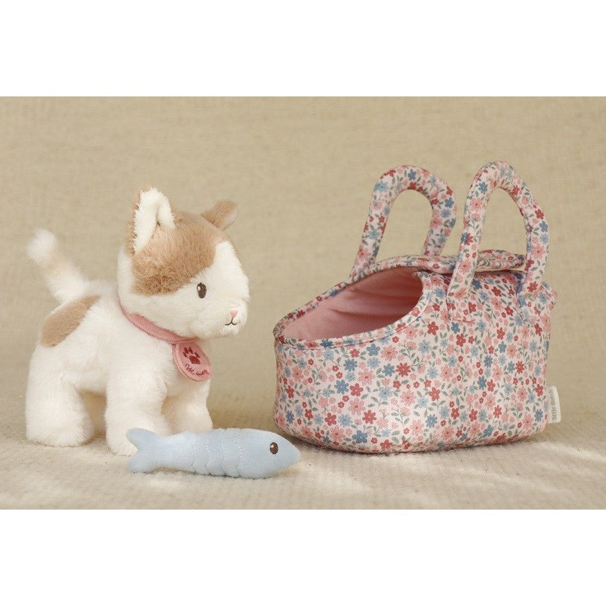 Little Dutch - Peluche gatto Marley con trasportino