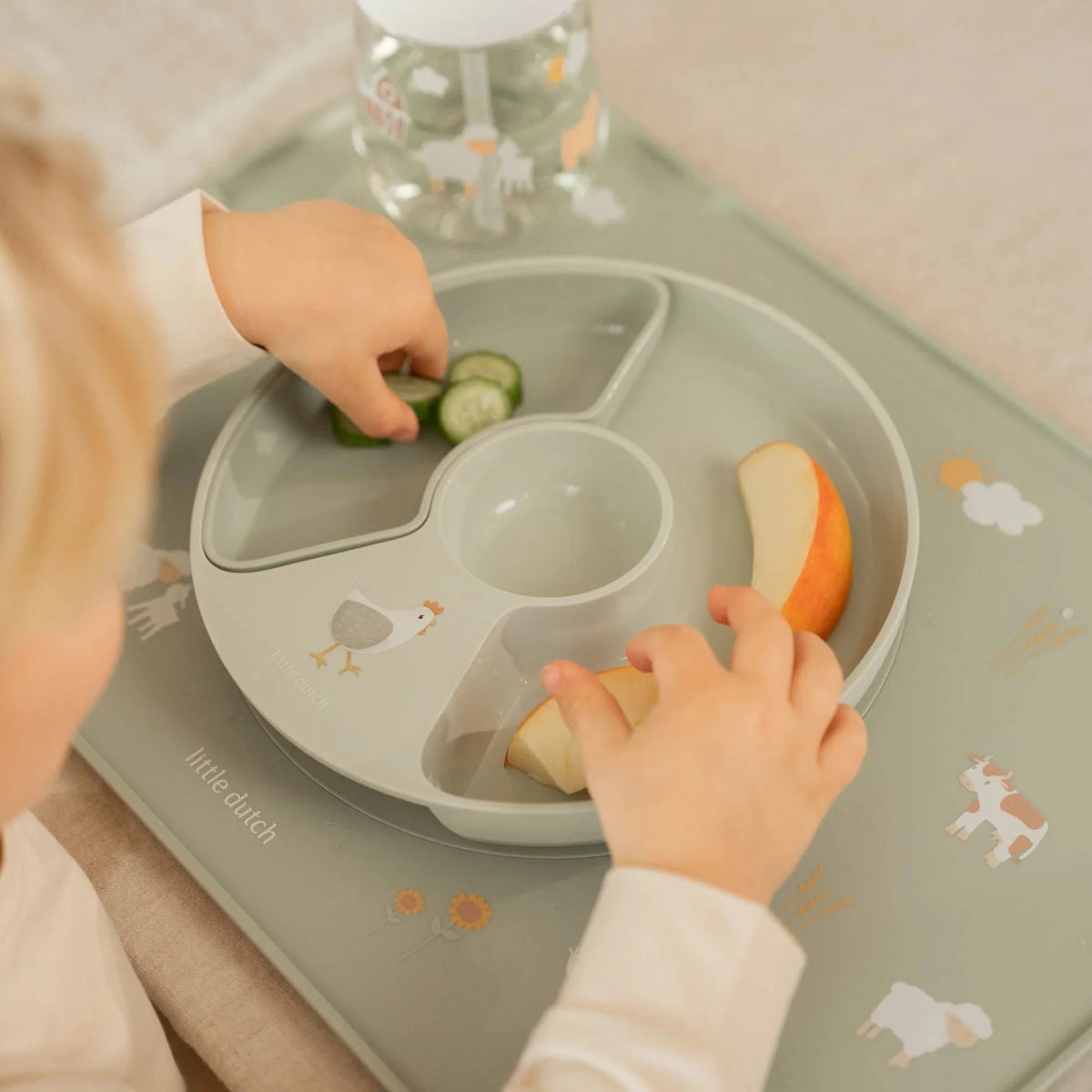 Little Dutch - Piatto con divisori Little Farm