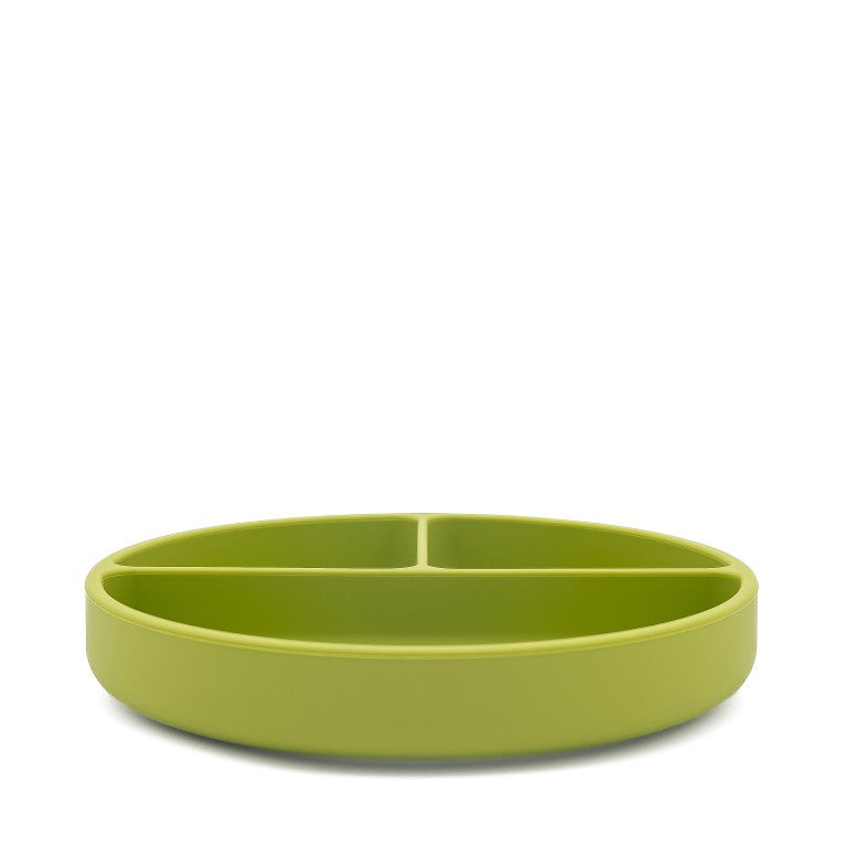 Sassi Junior Piatto in silicone tre scomparti dinosauro