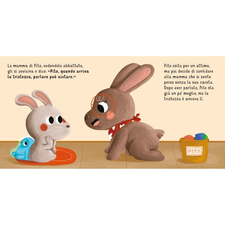 Sassi Junior - Pito il leprotto, Che tristezza!