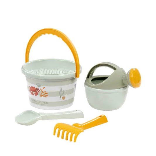 Little Dutch - Set paletta secchiello e formine 5pz verde