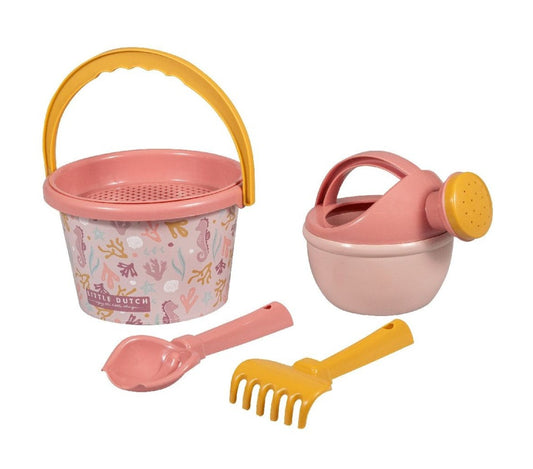 Little Dutch - Set paletta secchiello e formine 5pz rosa