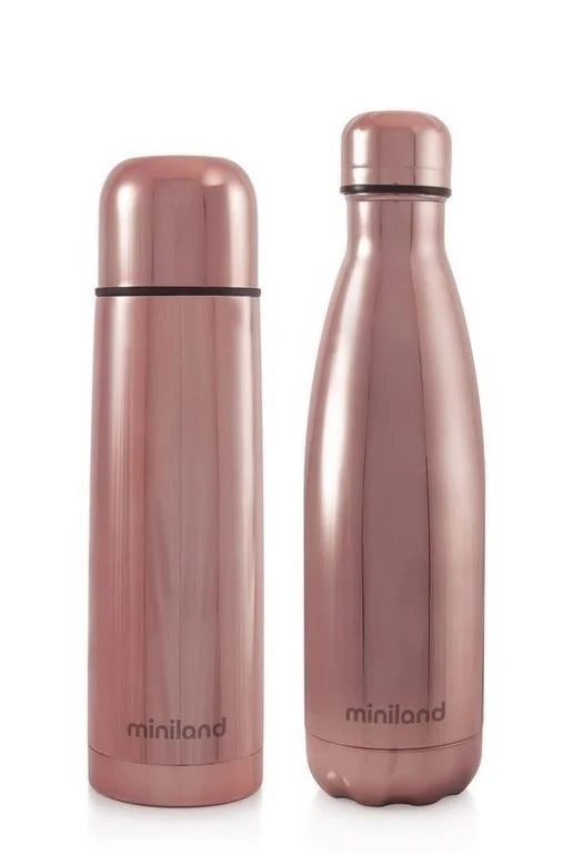 Miniland - Set di thermos My baby & me rose