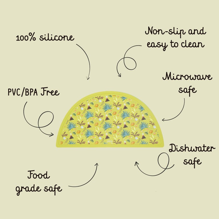 Sassi Junior Tovaglietta antiscivolo in silicone dinosauro
